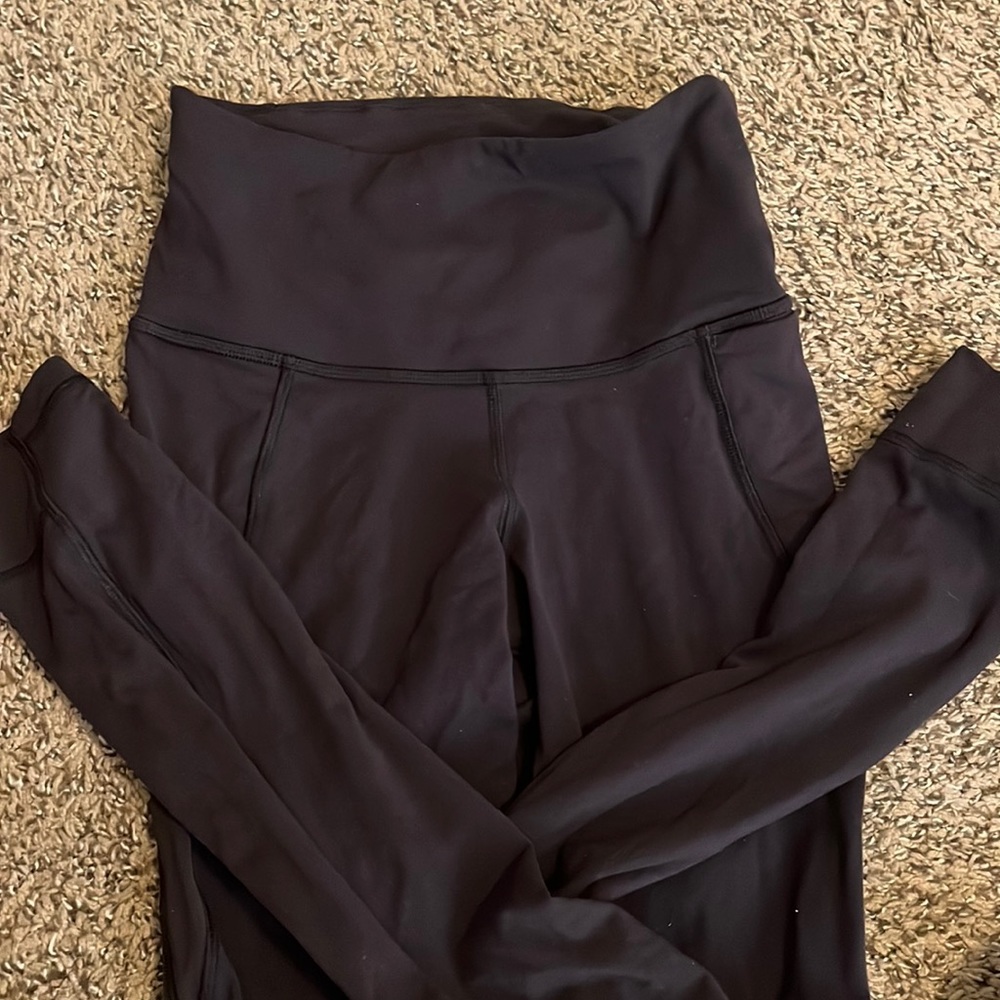 reebok black leggings! good condition!